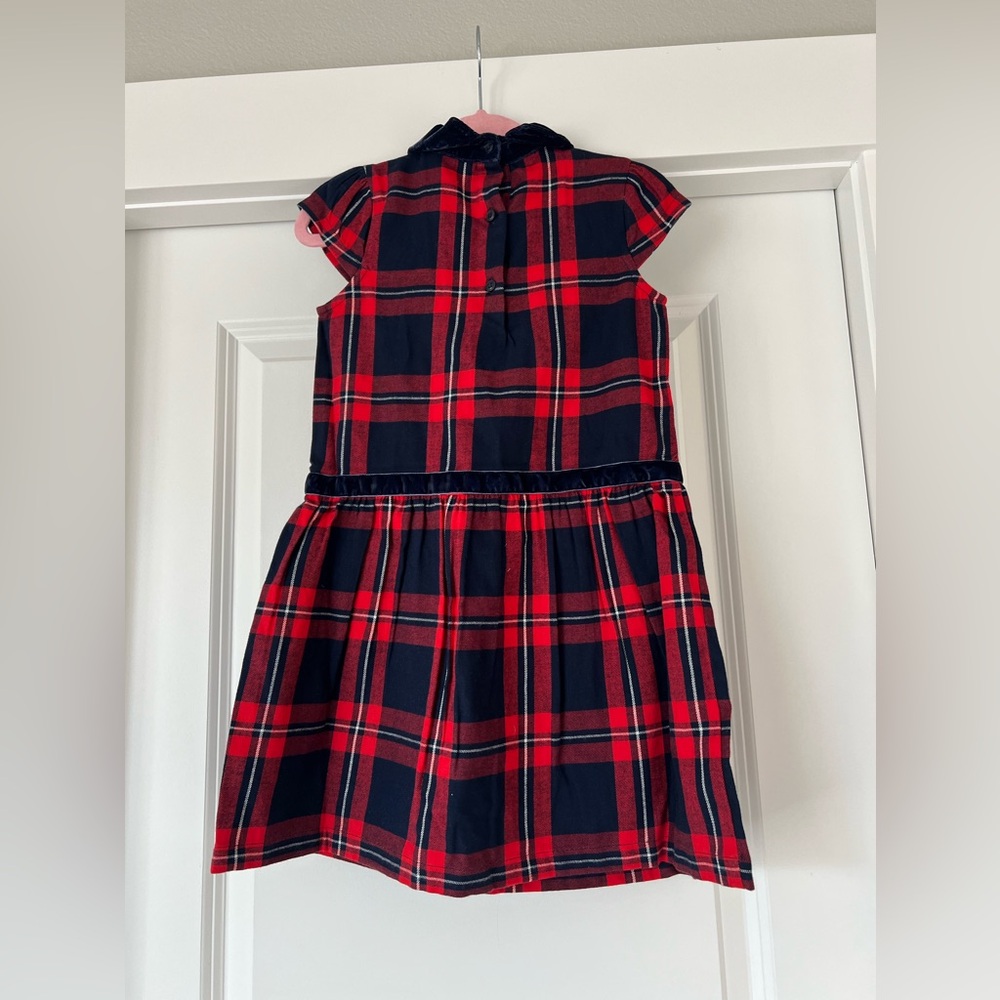 Janie And Jack Girls Holiday Dress Size 4T - Picture 6 of 7